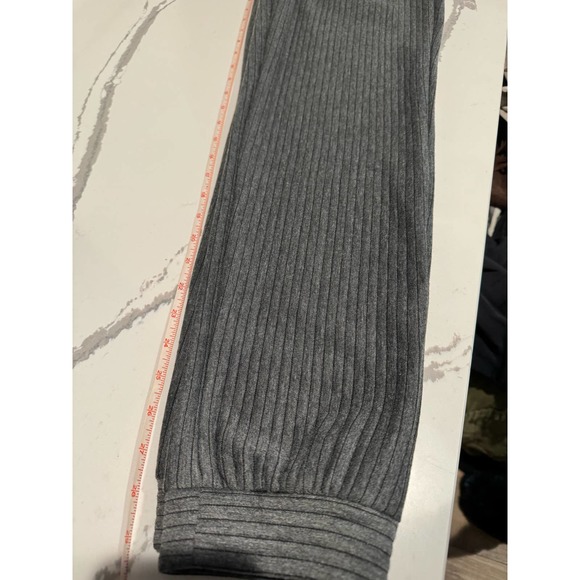 Compañía Fantástica Grey Ribbed Joggers SIze Small - Picture 6 of 7